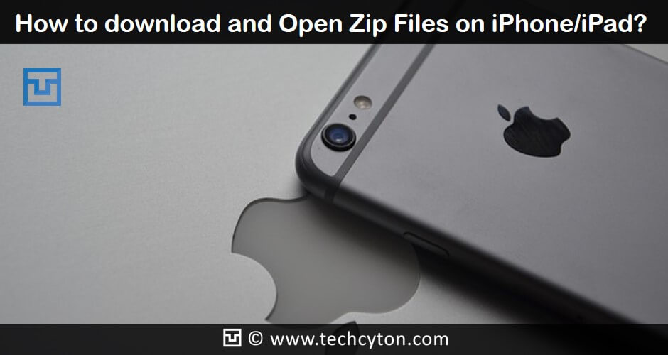 how to find downloaded zip file on ipad