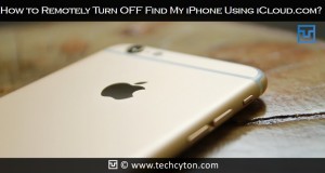 How to Remotely Turn OFF Find My iPhone Using iCloud.com?