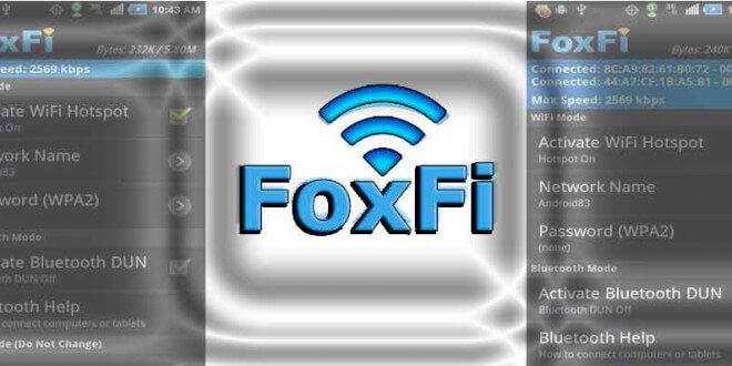Foxfi Hotspot APK free Download Latest Version No Root