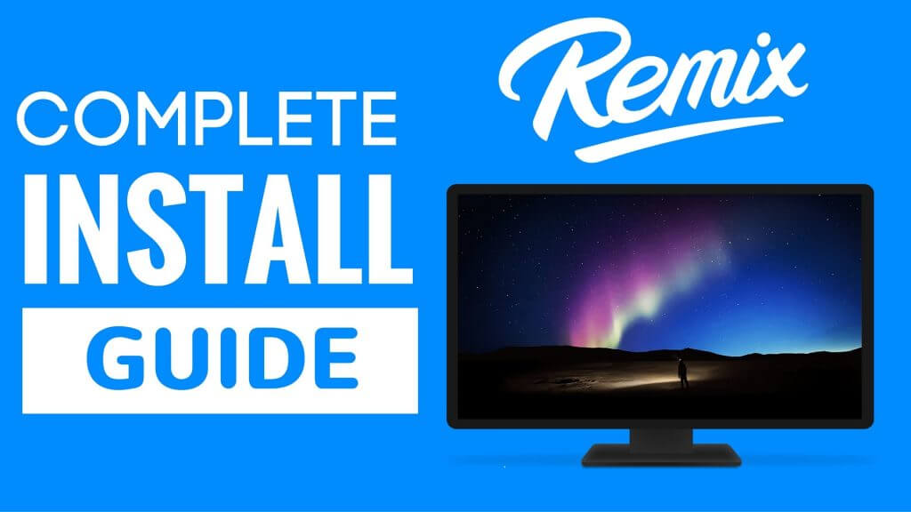 How to install Remix OS for PC / Laptop [Computer] - (Remix OS)